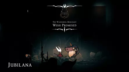 Местонахождение Джубиланы у Странствующего торговца в игре Hollow Knight: Silksong