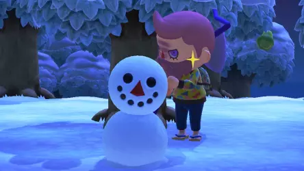 Способы получения больших снежинок в Animal Crossing: New Horizons