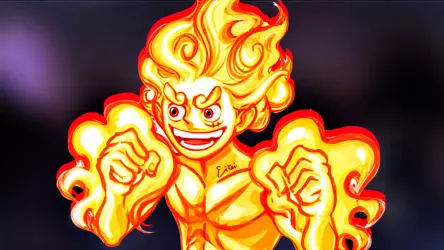 Автор One Piece Эйитиро Ода представил новую трансформацию Лаффи в последней работе