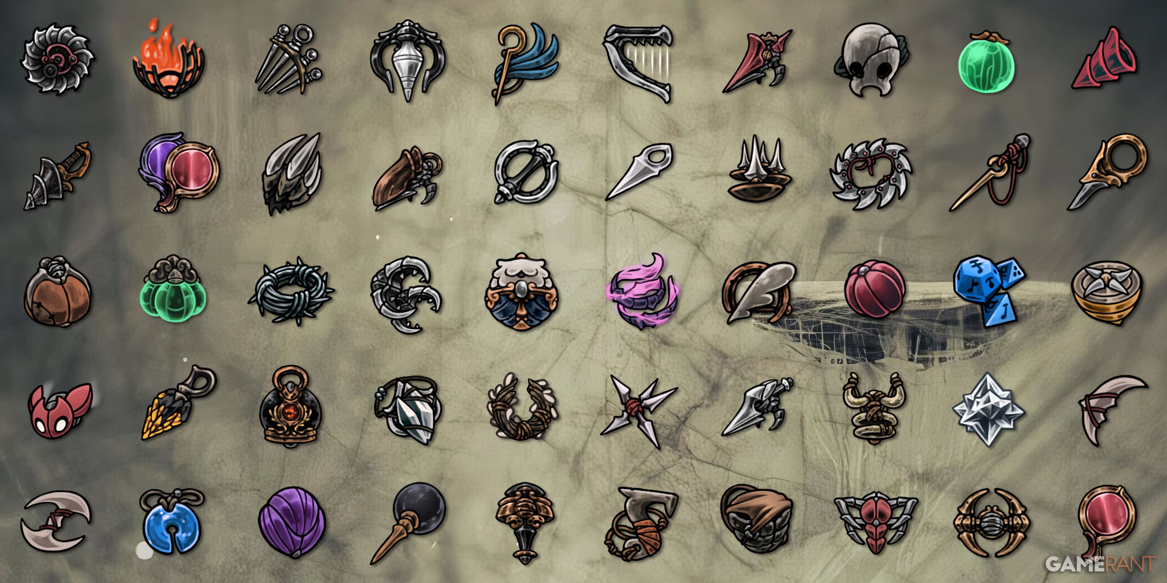 Где можно найти все инструменты в Hollow Knight Silksong