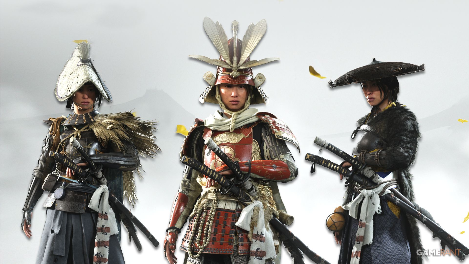 Как собрать все комплекты доспехов призрака Йотеи